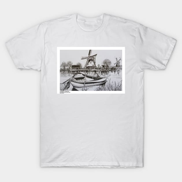 WINDMILLS HOLLAND T-Shirt by ROB51